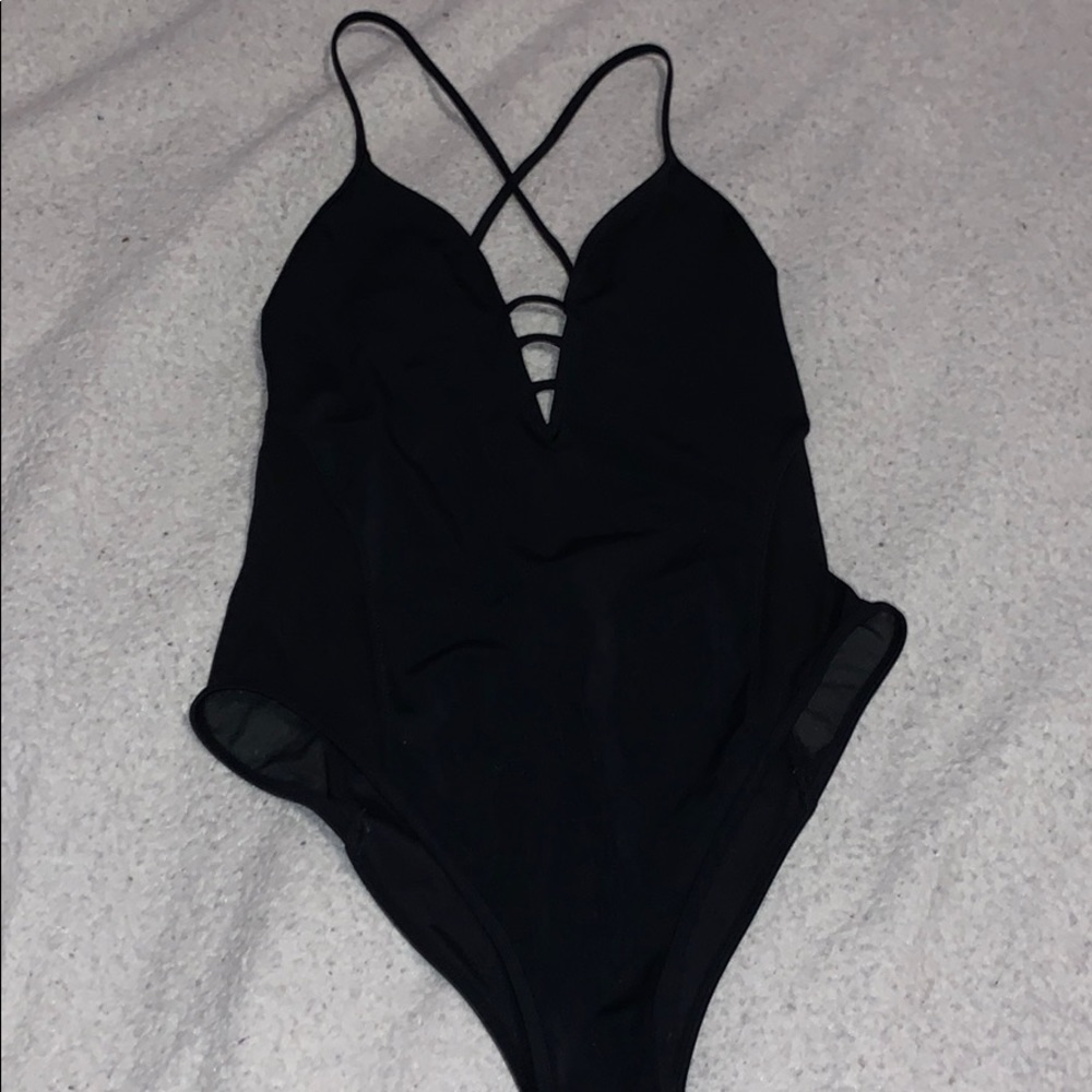 One piece bathing suit